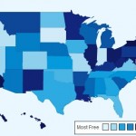 W którym stanie USA jest najwięcej wolności gospodarczej?
