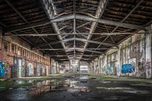 Stara opuszczona fabryka
